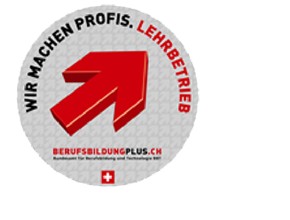 Wir machen Profis. Lehrbetrieb, Berufsbildungplus.ch